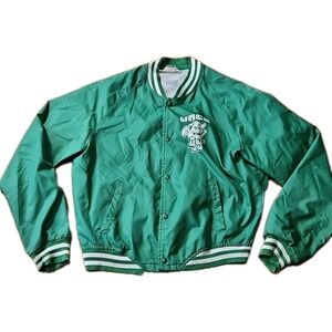 Vintage Charlotte 49ers UNCC Jacket Size Medium Satin Varsity Voltex 70s 80s